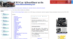 Desktop Screenshot of oldcaradvertising.com